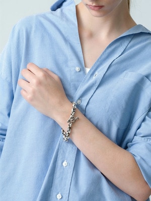 10mm Open-Link Bracelet 詳細画像 silver