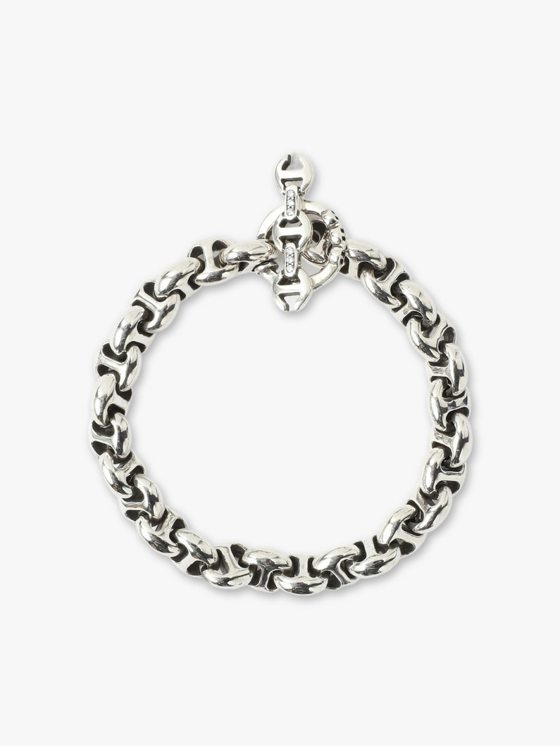 オープンリンク ブレスレット（10mm/8.5inch） 詳細画像 silver 3