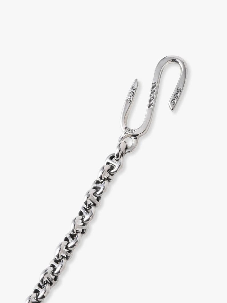 オープンリンク ウォレットチェーン（5mm） 詳細画像 silver 1