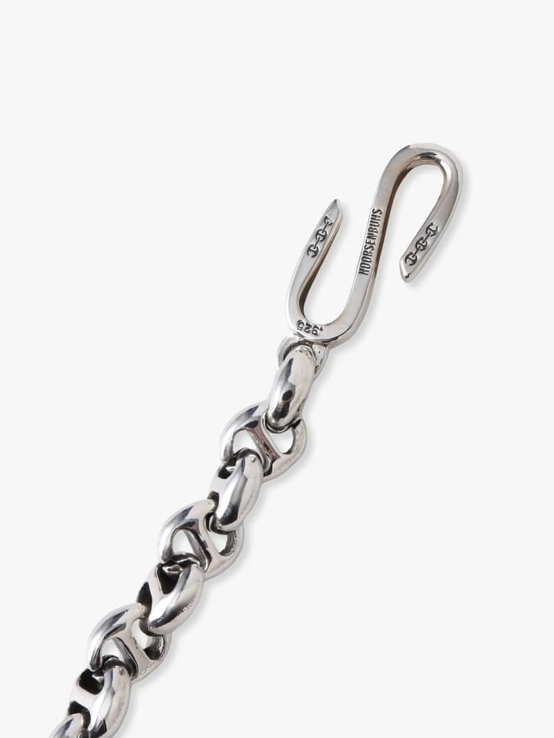 オープンリンク ウォレットチェーン (10mm) 詳細画像 silver 1