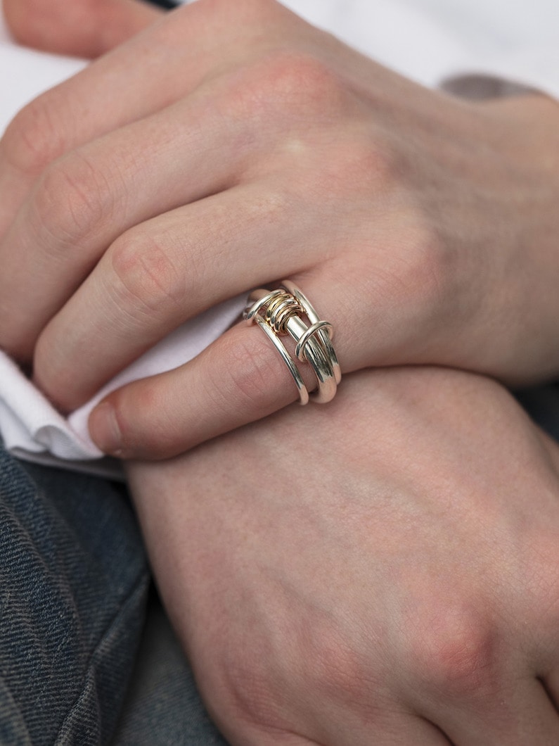 ジェミニ スリーリンクス スターリングシルバー リング 詳細画像 other 6