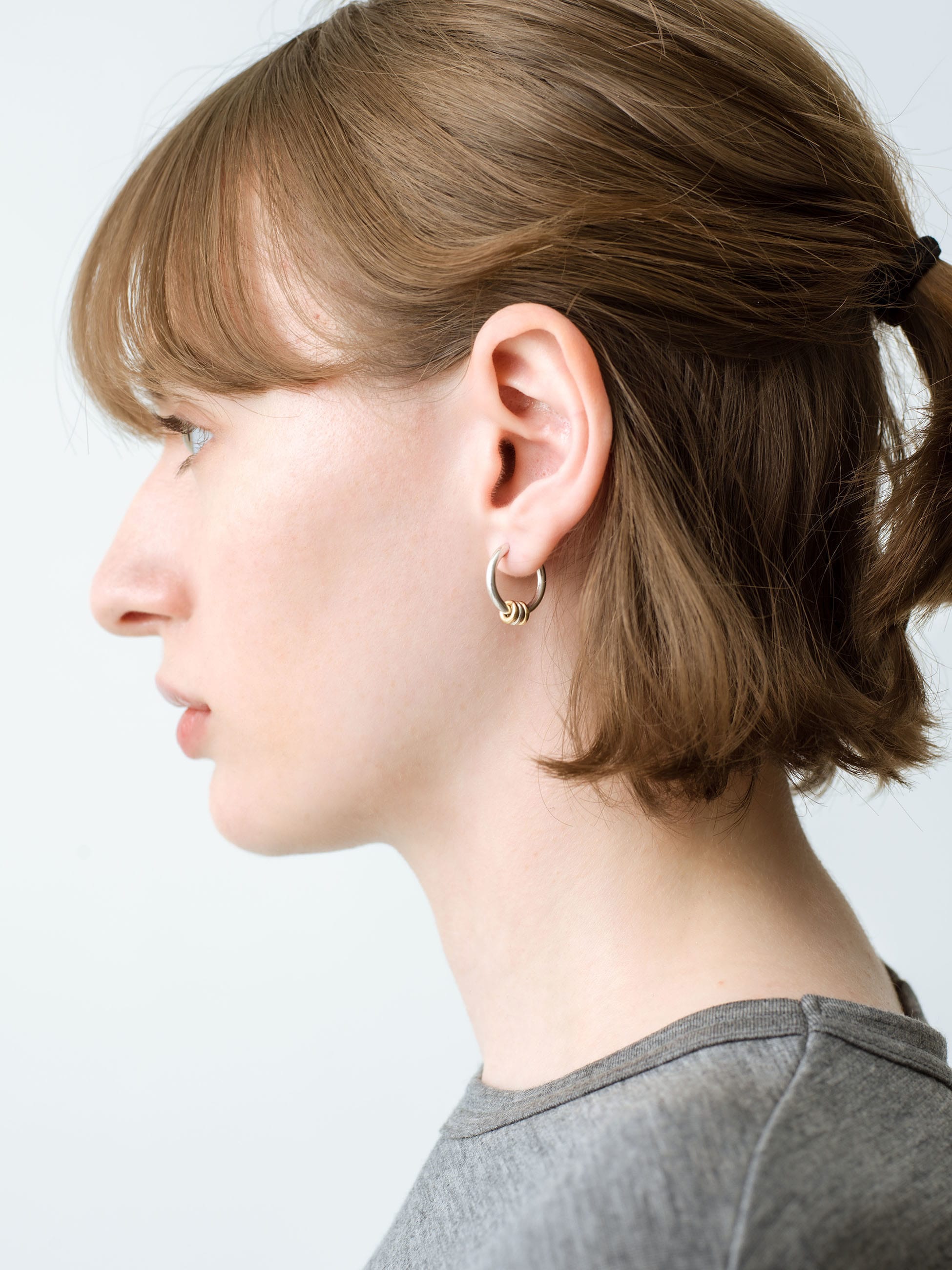 Ara Silver Pierced Earrings｜Spinelli Kilcollin(スピネリキルコリン 