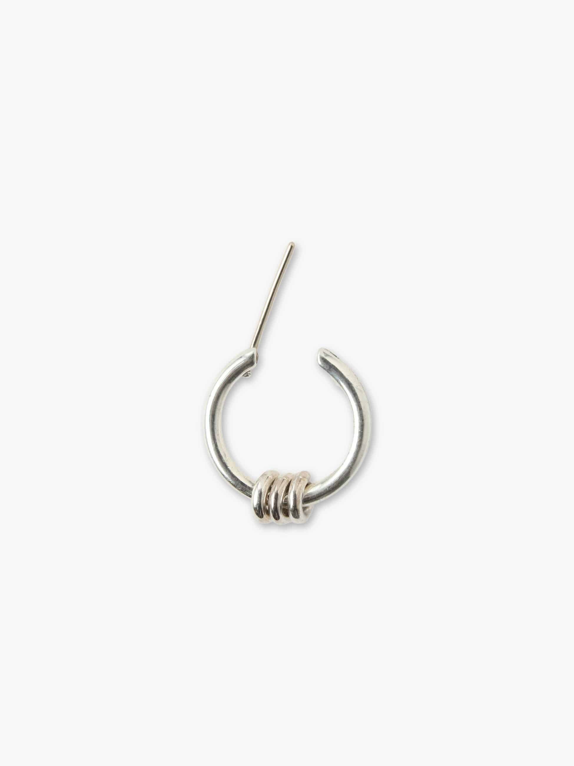 Ara Sterling Silver Hoop Pierced Earrings｜Spinelli Kilcollin(スピ 