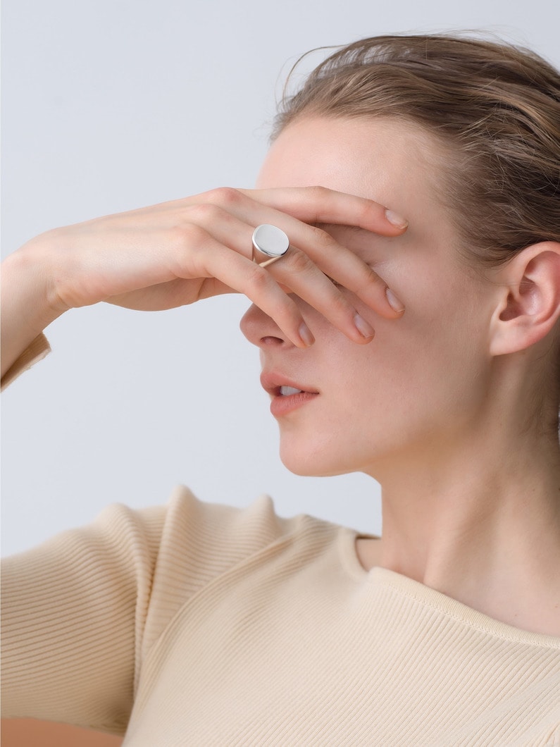 シグネット リング 詳細画像 silver 7