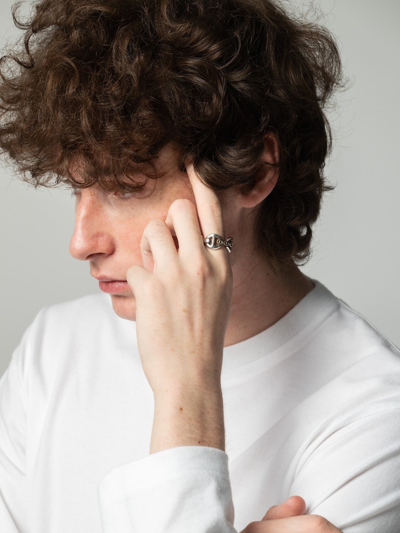 アフィックス クアッド リング 詳細画像 yellow gold 2