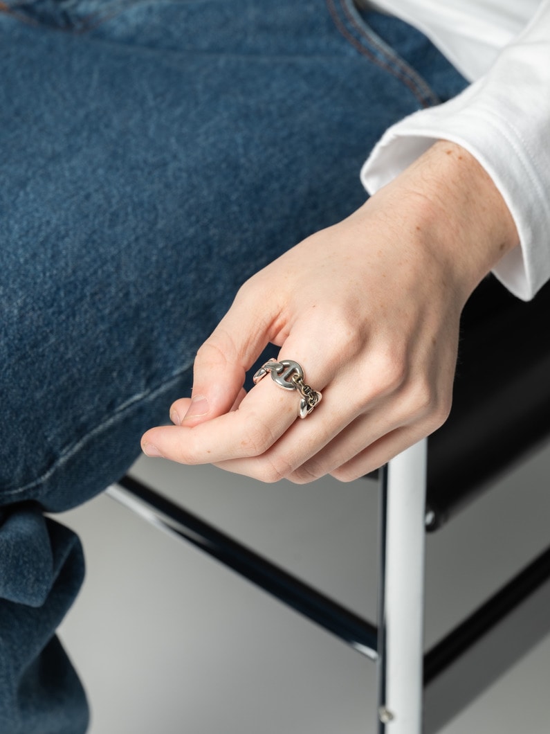 アフィックス クアッド リング 詳細画像 yellow gold 3