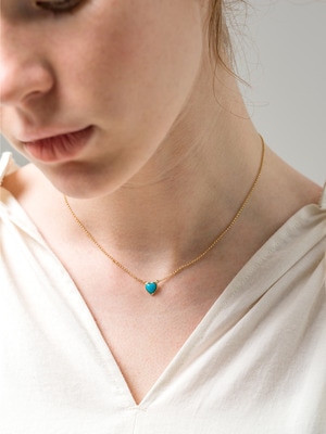 Lamour Turquoise Necklace 詳細画像 yellow gold