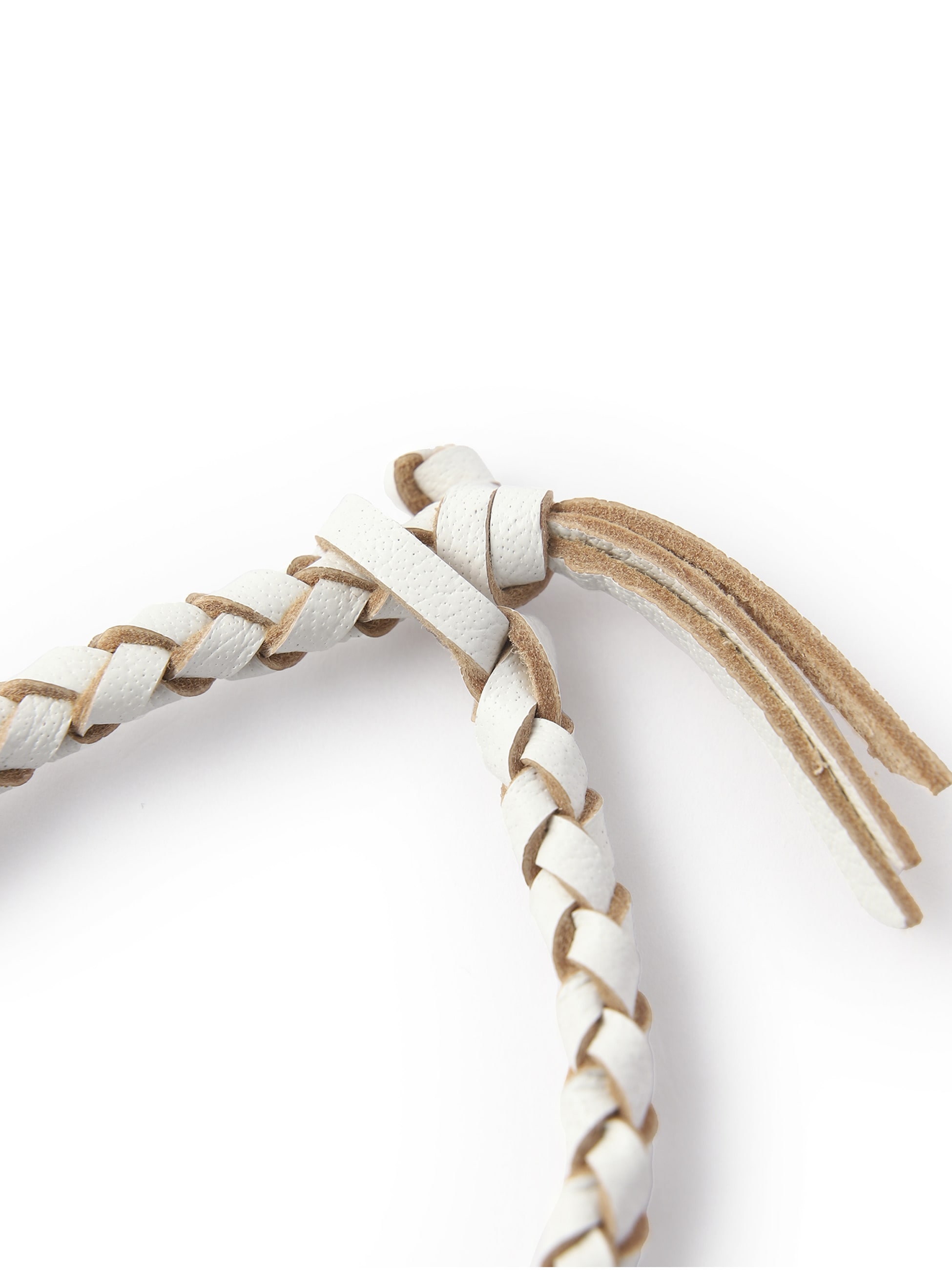14kt White Leather Bracelet With Diamond｜MIZUKI(ミズキ)｜Ron Herman