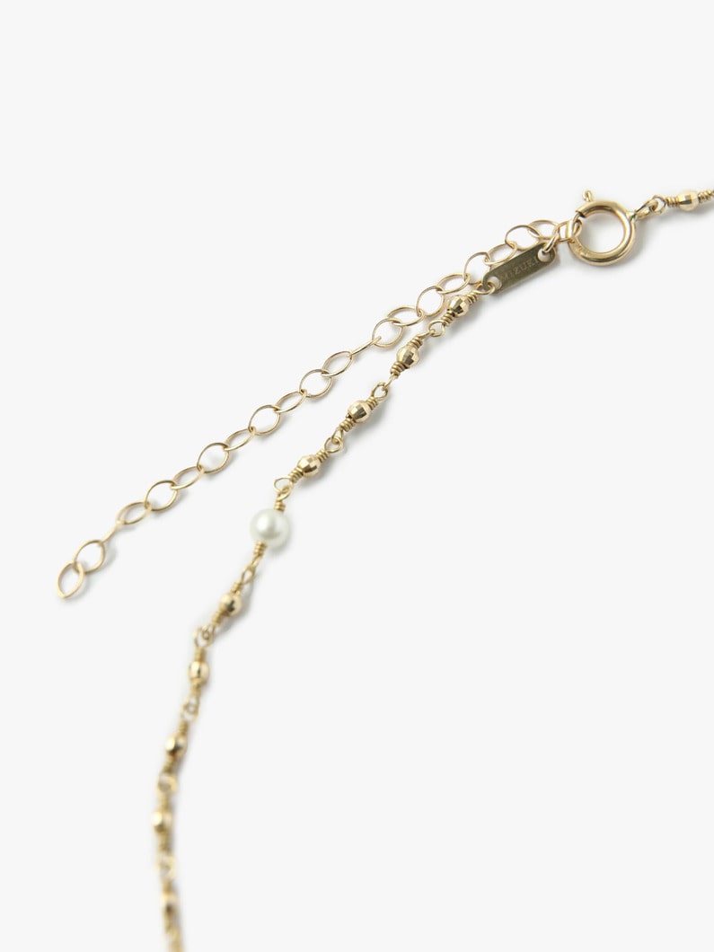 14kt Necklace 16.5 Adjustable Wrapped Gold Chain 詳細画像 other 5