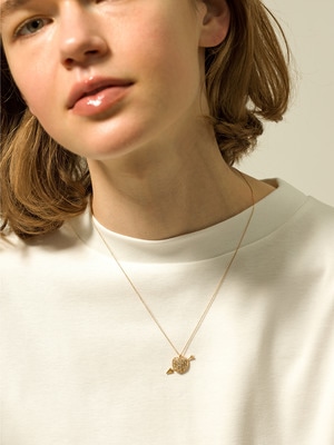 Heart & Arrow Pendant Necklace 詳細画像 gold