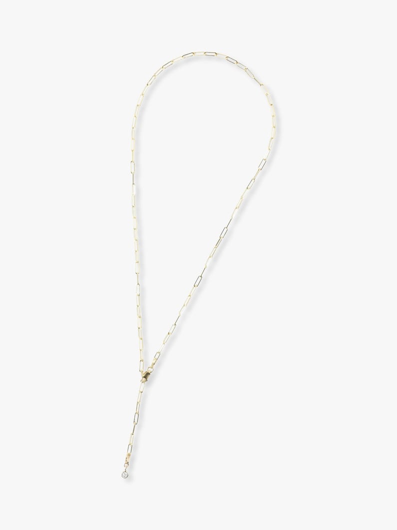 14kt Yellow Gold Linq De Nour With White Diamond Necklace 詳細画像 yellow gold 2