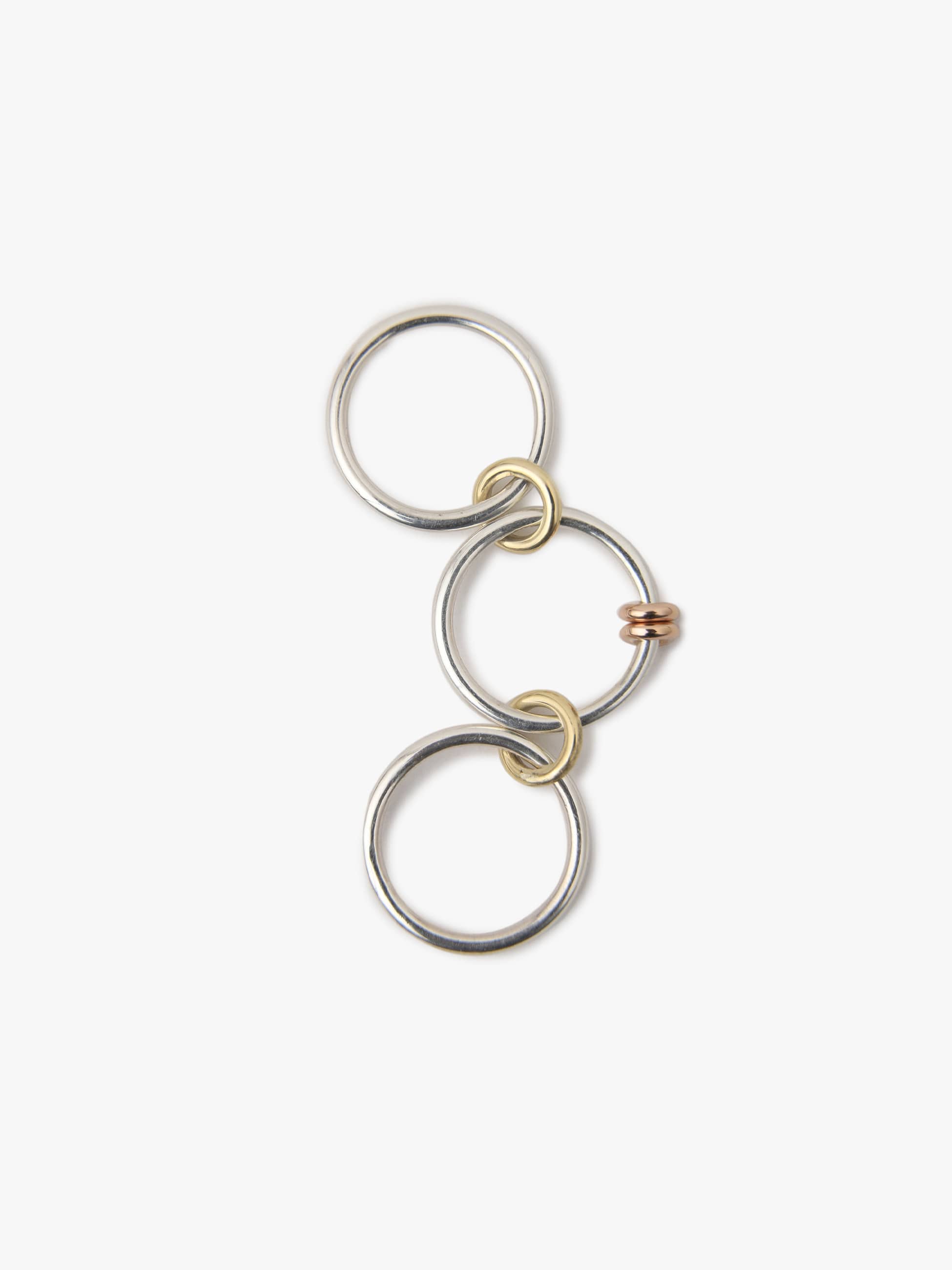 Acacia Silver925 with 18K Yellow Gold,Rose Gold Ring