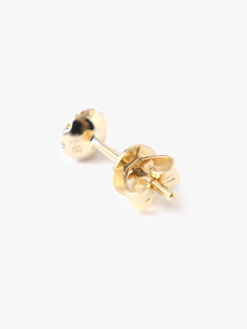 Le Fleur White Diamond Pierced Earrings(yellow gold) 詳細画像 yellow gold 3