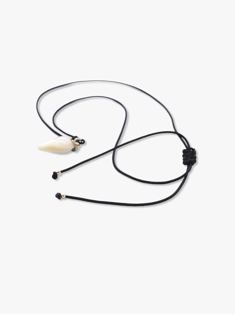 14kt Adjustable Black Cord Necklace 詳細画像 black 4