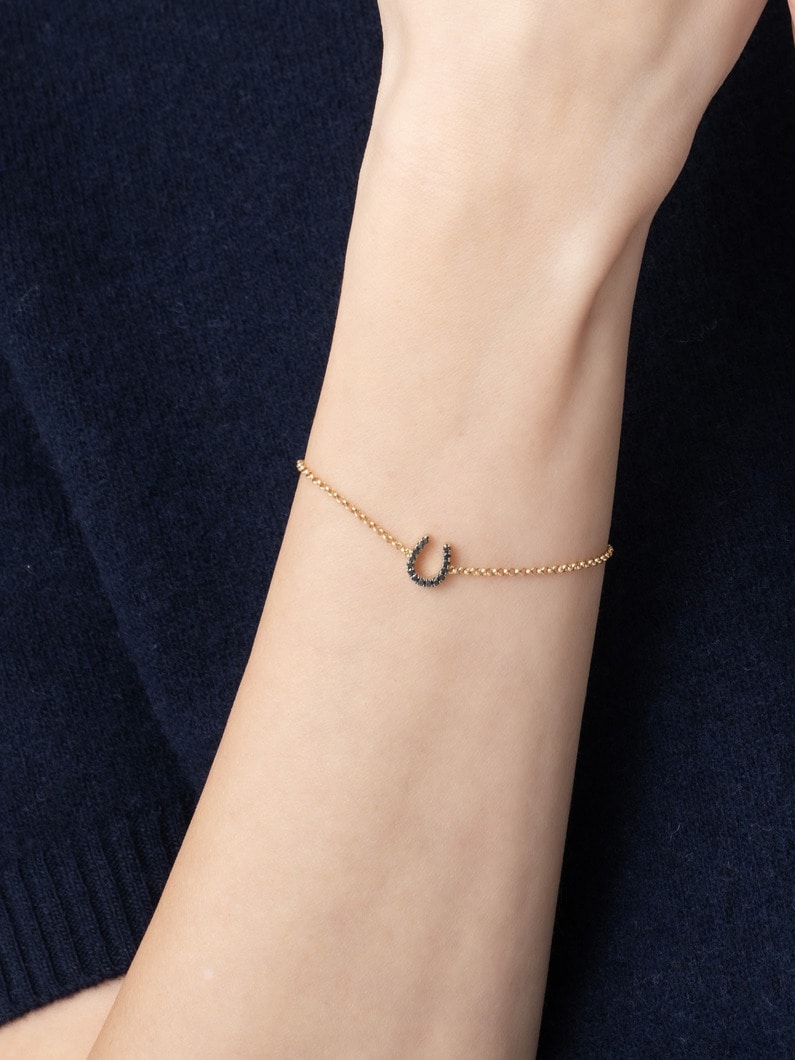 ホースシュー ブレスレット 詳細画像 yellow gold 7