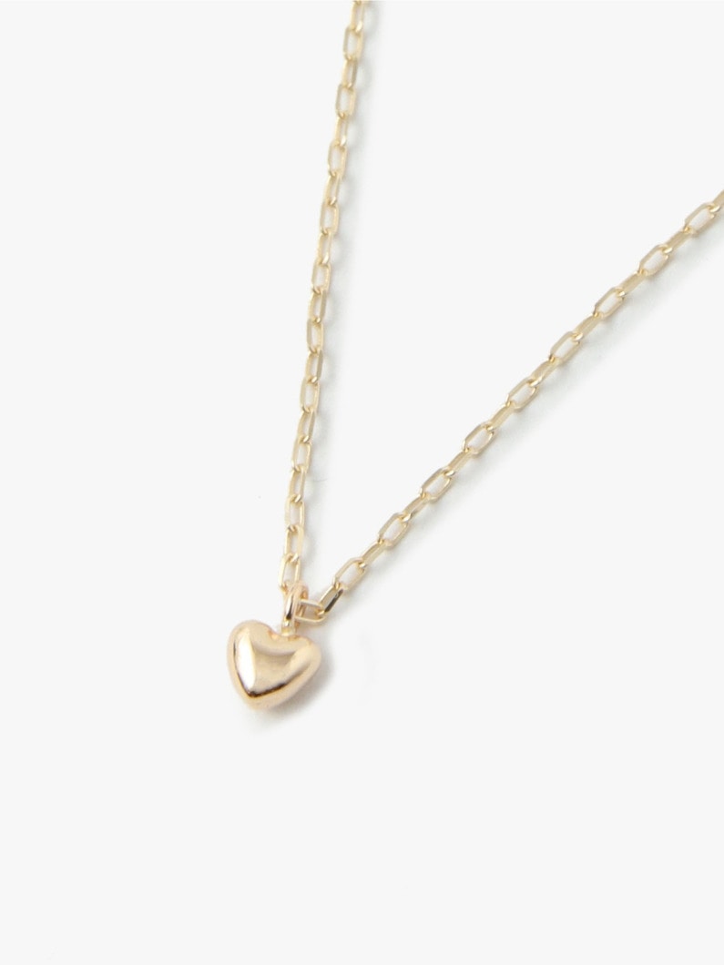Heart Necklace 5mm 詳細画像 gold 2