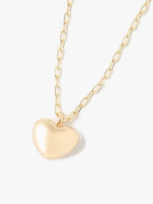 Heart Necklace 7mm 詳細画像 gold