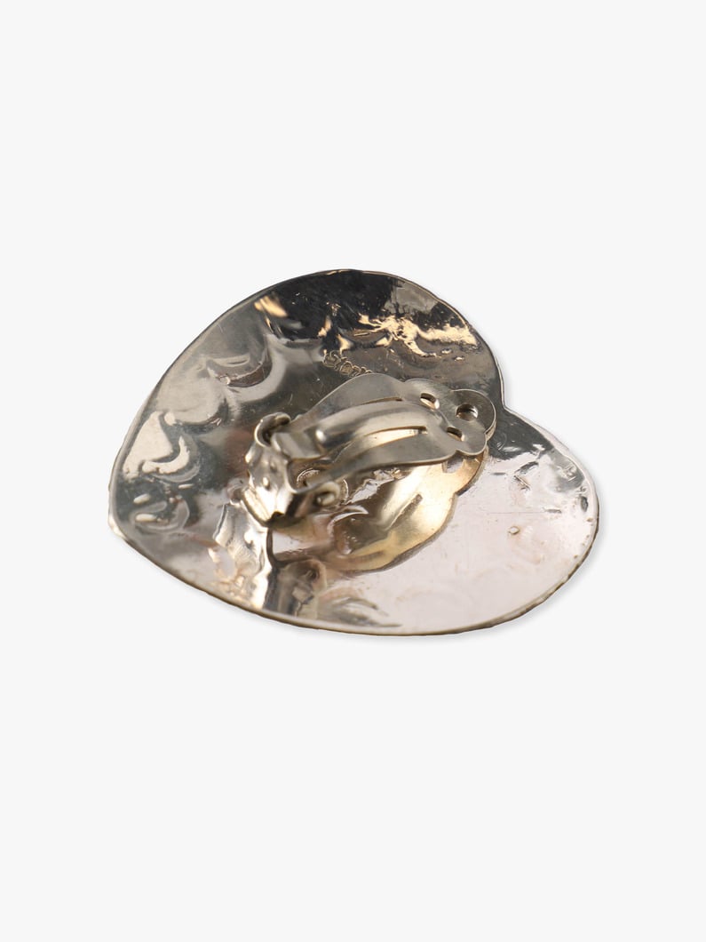 Silver 13G Heart Earrings 詳細画像 silver 3