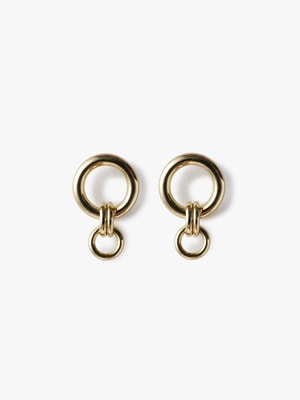 Canis Connect Pierced Earrings (Yellow Gold) 詳細画像 other