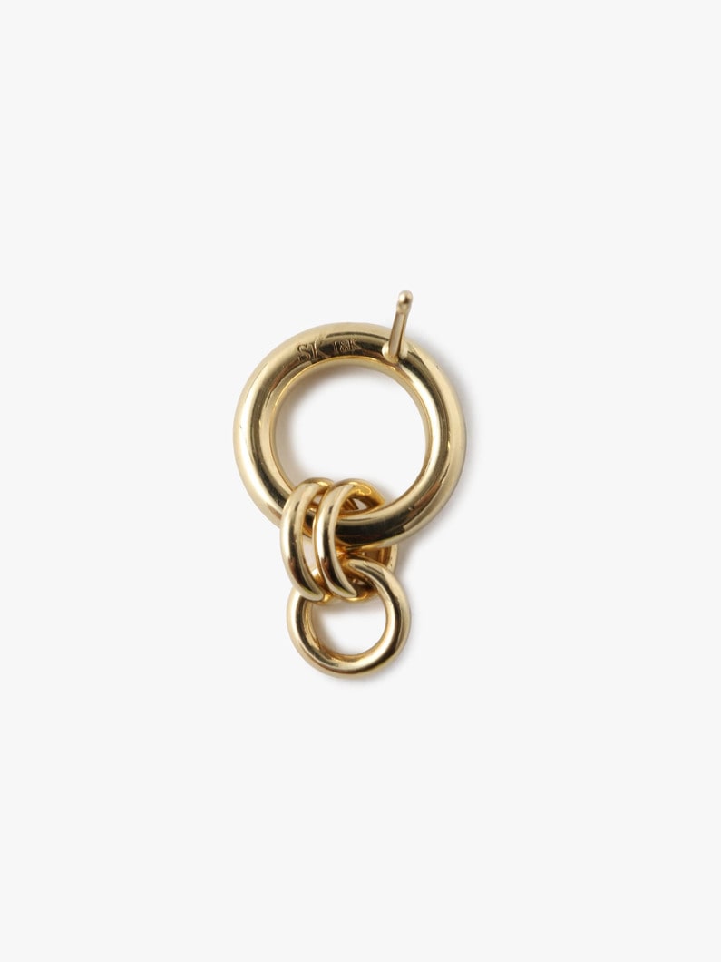 Canis Connect Pierced Earrings (Yellow Gold) 詳細画像 other 3