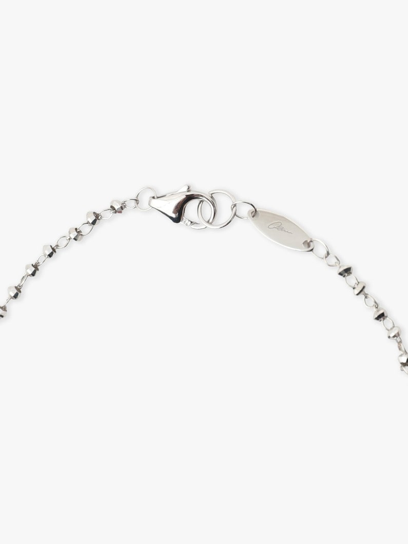 18K White Gold Diamond Cut Chain Bracelet S 詳細画像 white gold 4