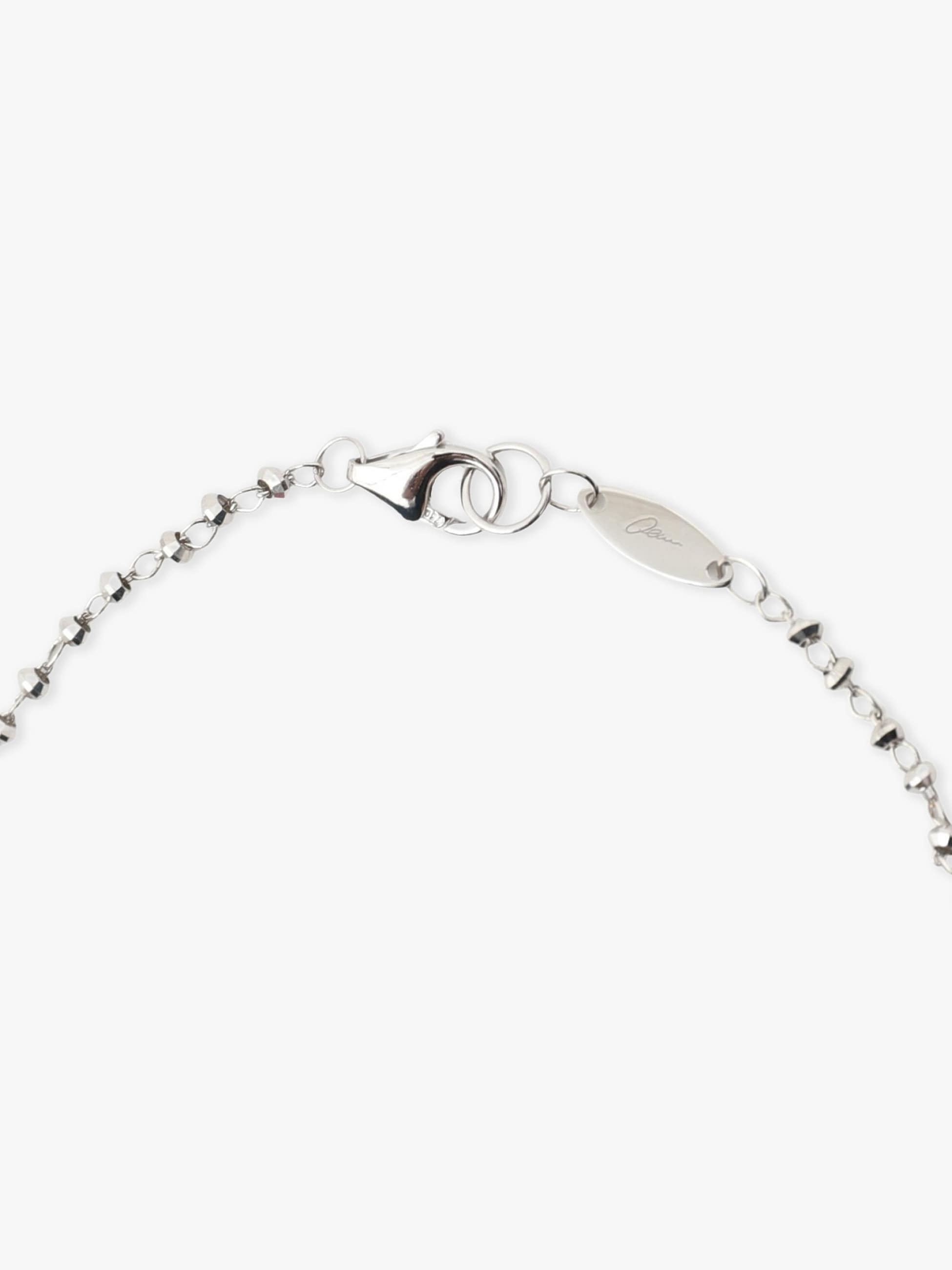 18K White Gold Diamond Cut Chain Bracelet S｜oeau(オー)｜Ron Herman