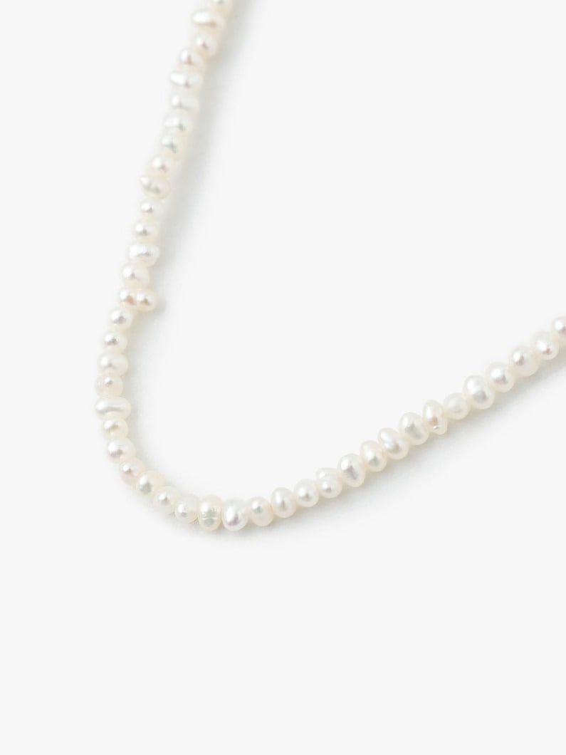 Mizuki 14kt × 淡水パール　Long Necklace繊細で様々な形のベビーパールが