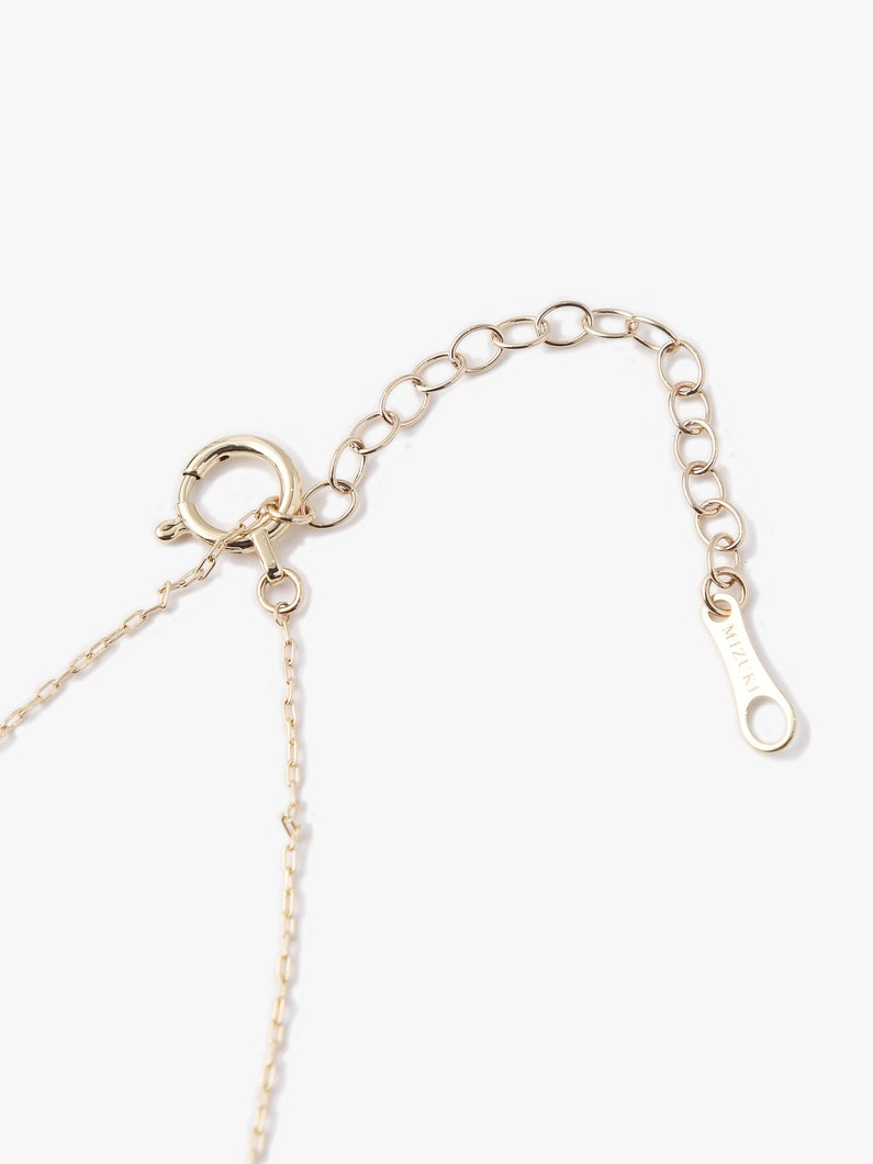 14kt Centered Floating Baby Akoya Pearl Anklet 詳細画像 other 4