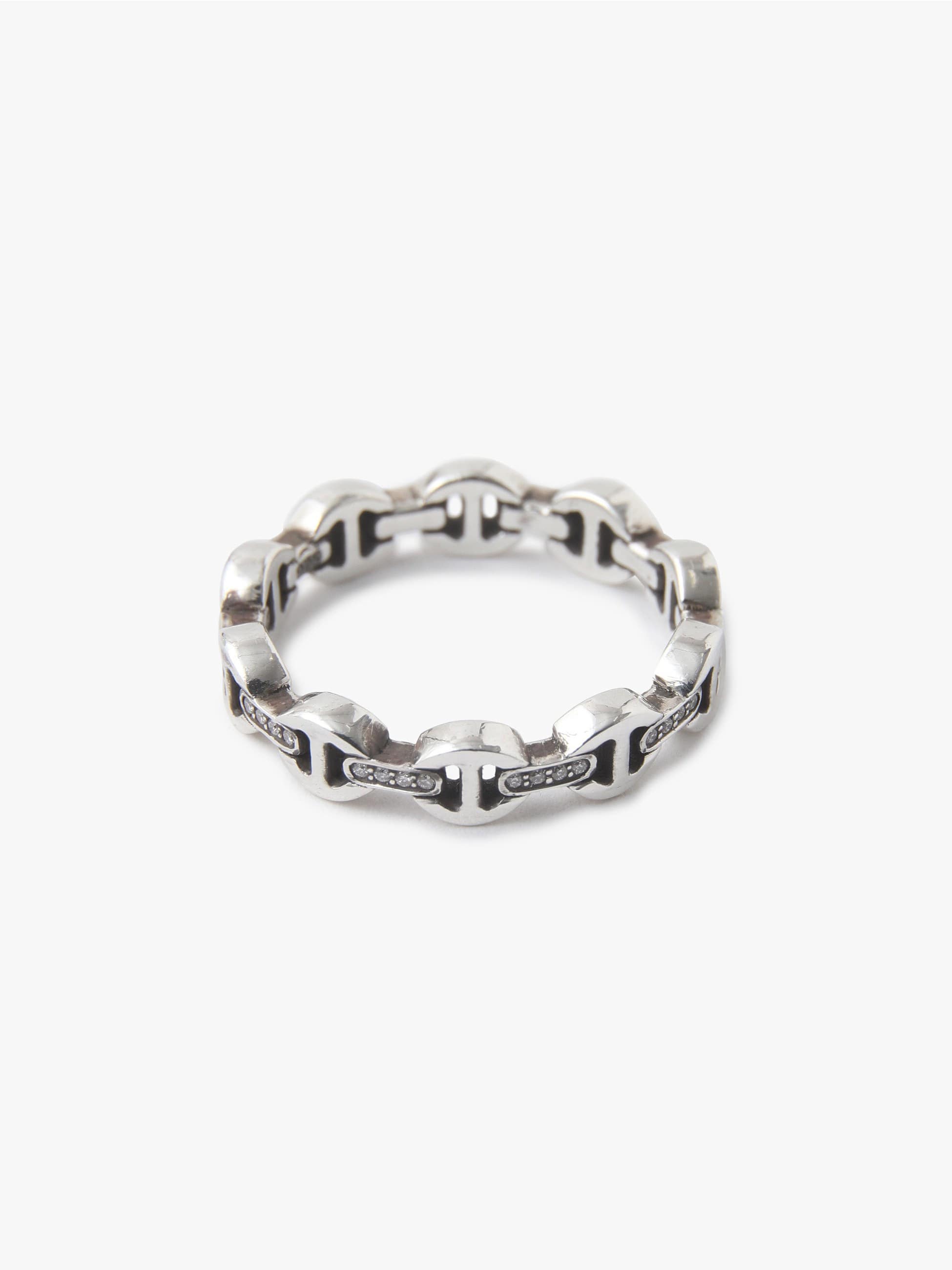 Micro Dame III Tri-Link With Diamond Ring｜HOORSENBUHS(ホーセンブース)｜Ron Herman