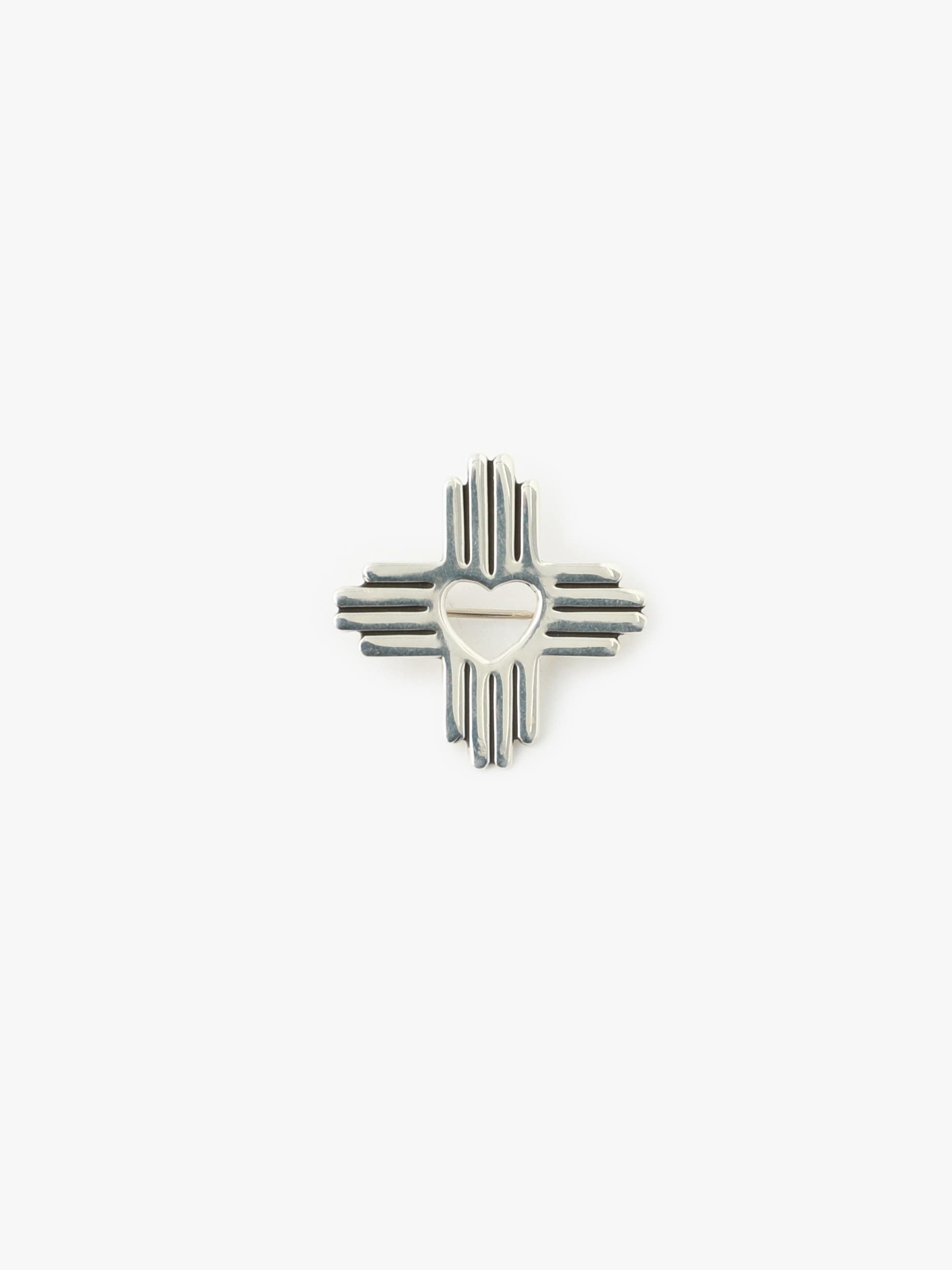 Silver Cross Heart Brooch｜HARPO(ハルポ)｜Ron Herman