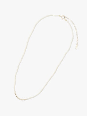 14kt Dancing Pearl with Gold Accent Necklace 詳細画像 other