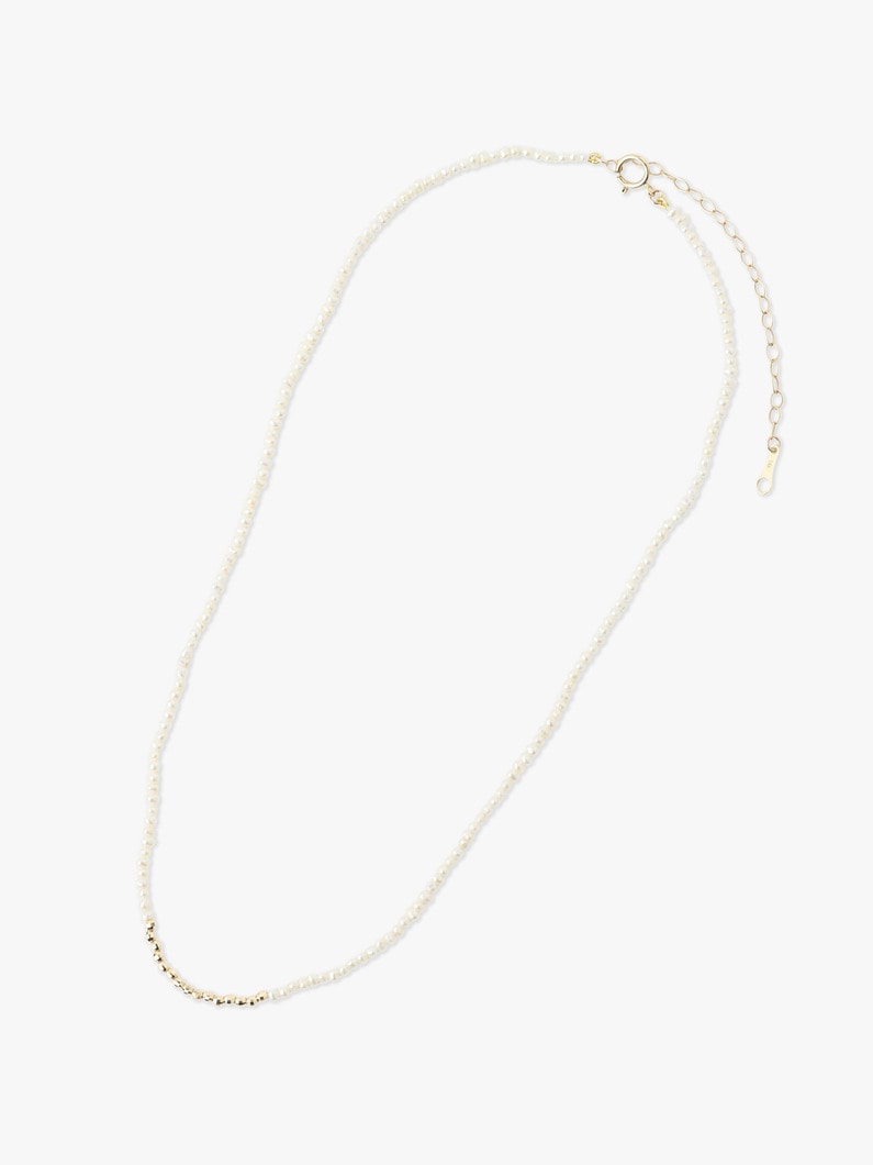 14kt Dancing Pearl with Gold Accent Necklace 詳細画像 other 1