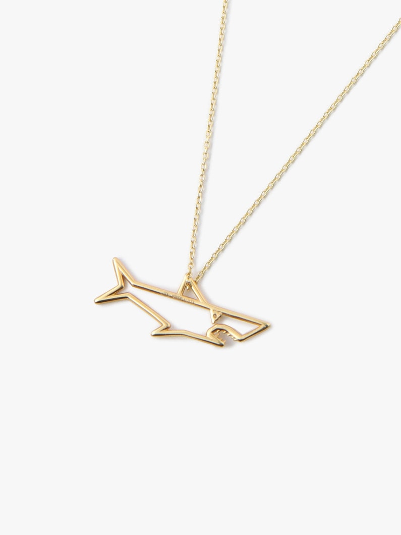 Shark With Diamond Necklace 詳細画像 gold 4