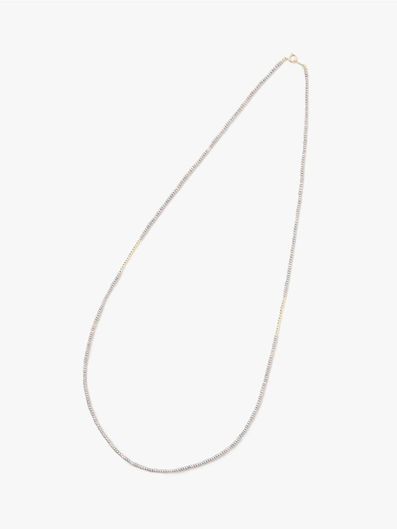 14kt Dancing Gray Freshwater Pearl Necklace 詳細画像 other 1