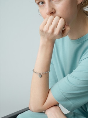 Love Charm Chain Bracelet (silver) 詳細画像 silver