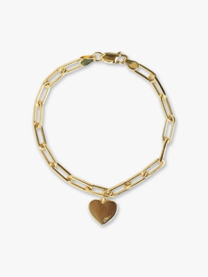 Love Charm Chain Bracelet (gold) 詳細画像 gold