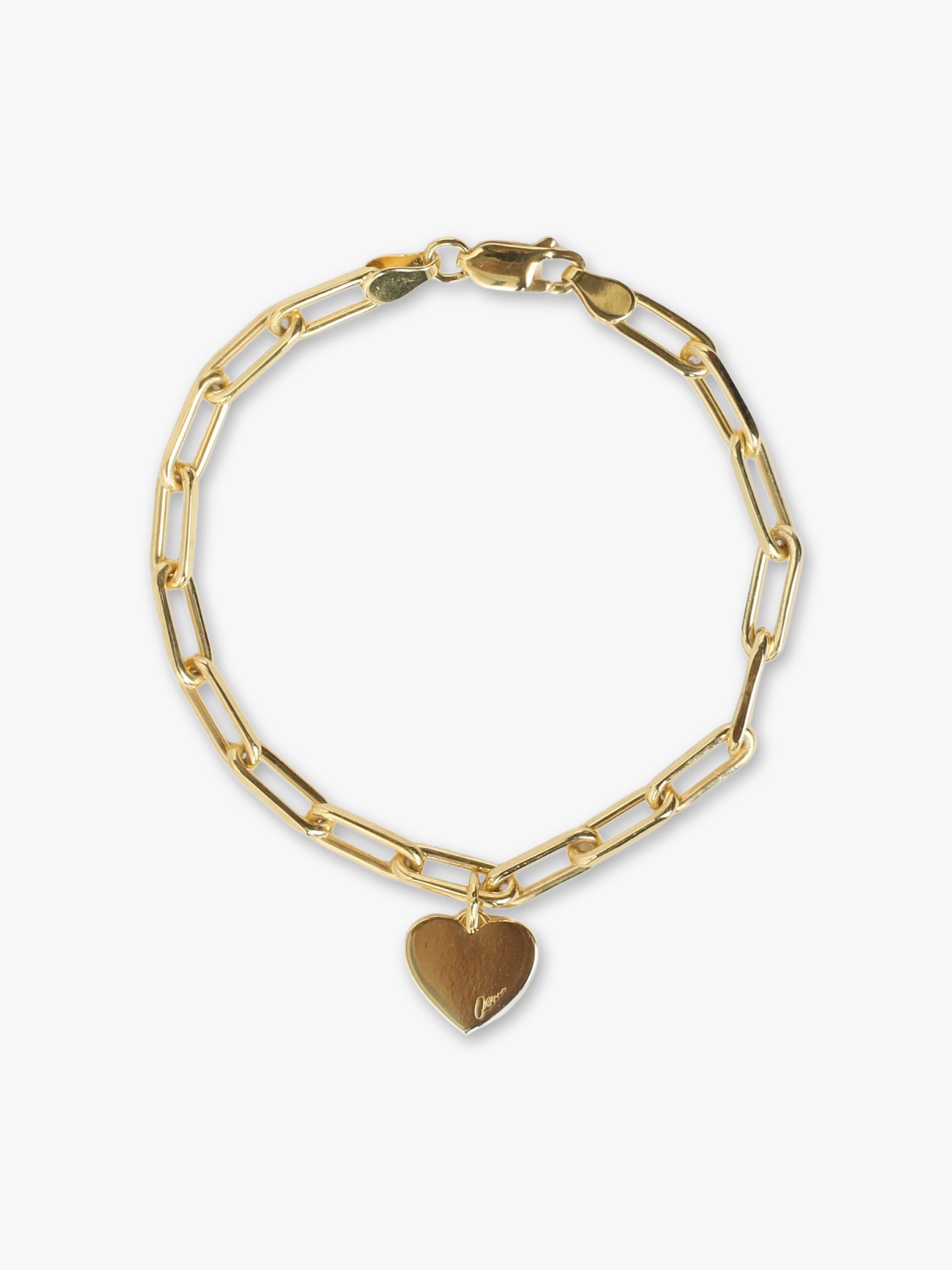 Love Charm Chain Bracelet (gold)｜oeau(オー)｜Ron Herman