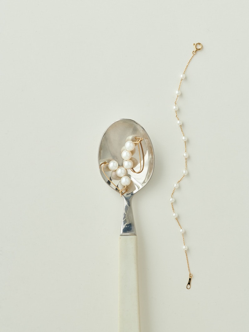 マルチアコヤパール ブレスレット 詳細画像 yellow gold 4