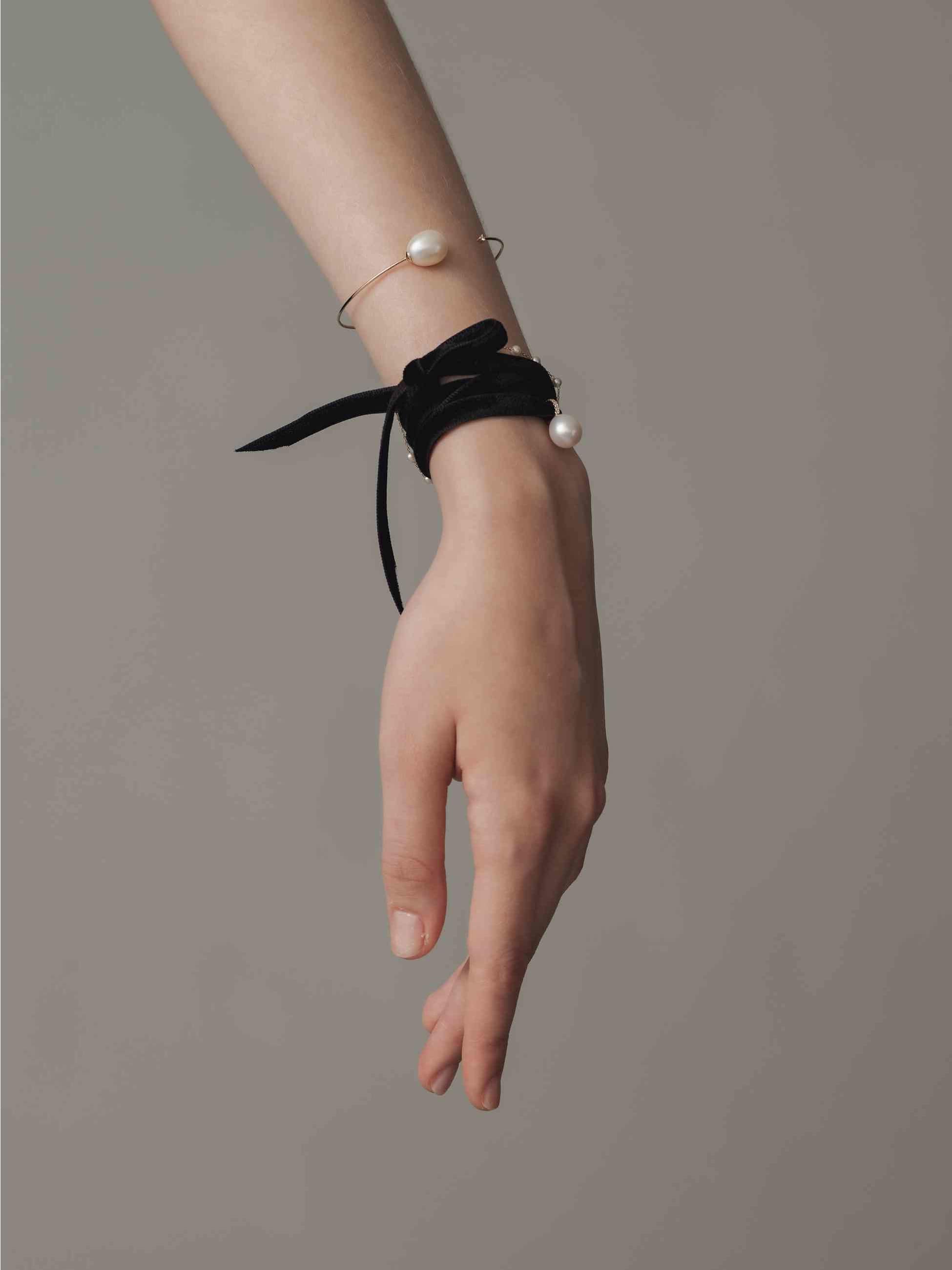 パール ダイヤモンドカフ ブレスレット｜MIZUKI(ミズキ)｜Ron Herman