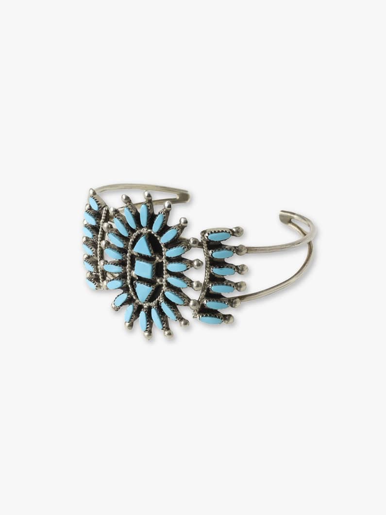ターコイズクラスター バングル 詳細画像 turquoise 1