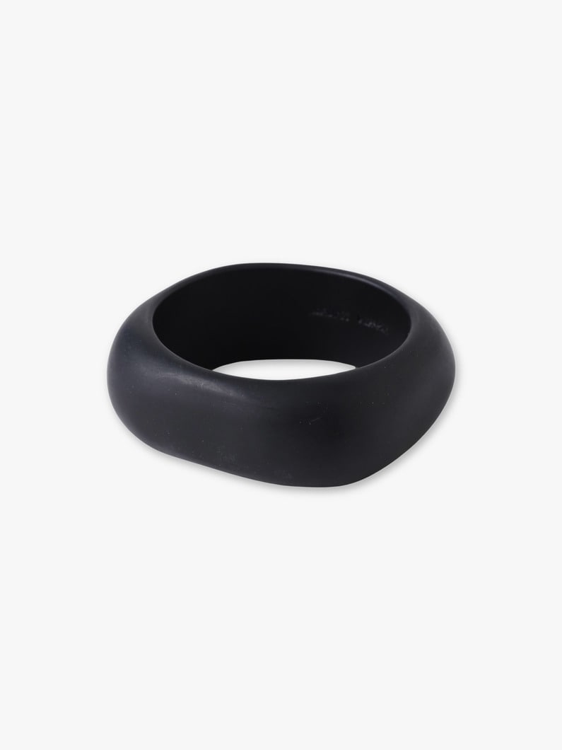 ラージ オーガニック バングル 詳細画像 black