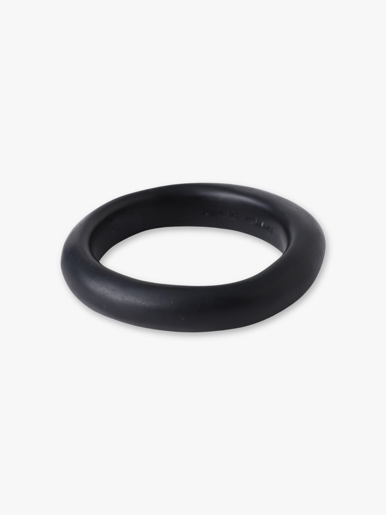スモール オーガニック バングル 詳細画像 black