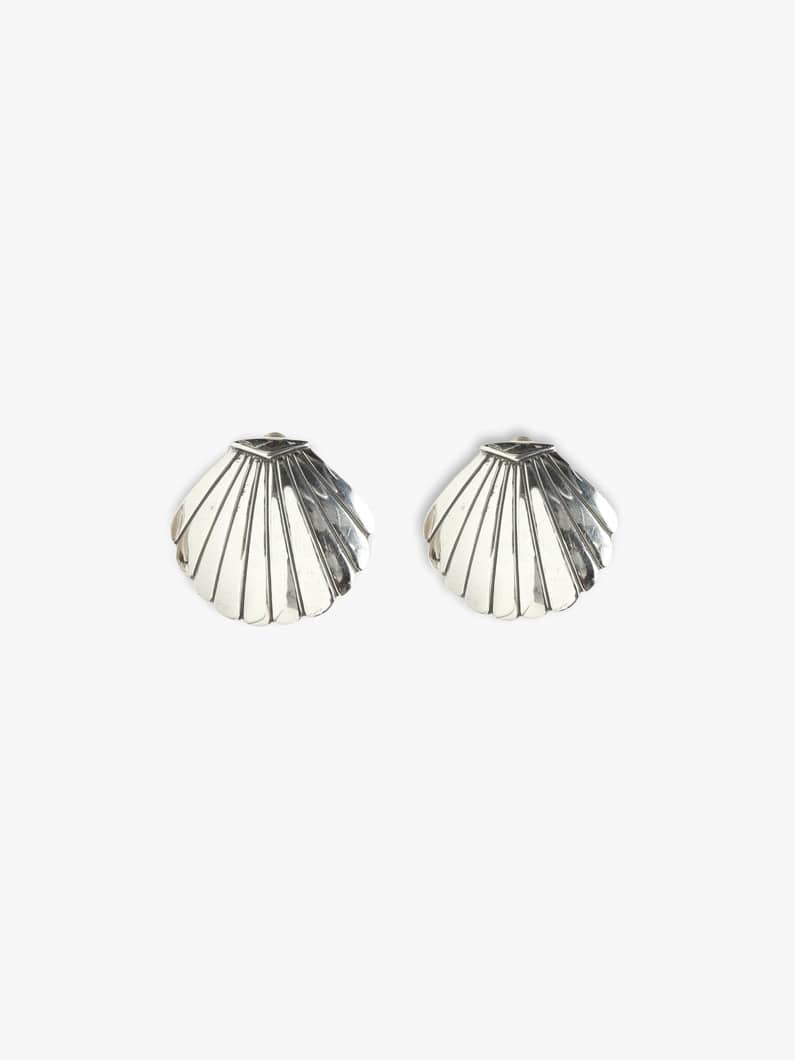 Silver Shell Earrings 詳細画像 other 2