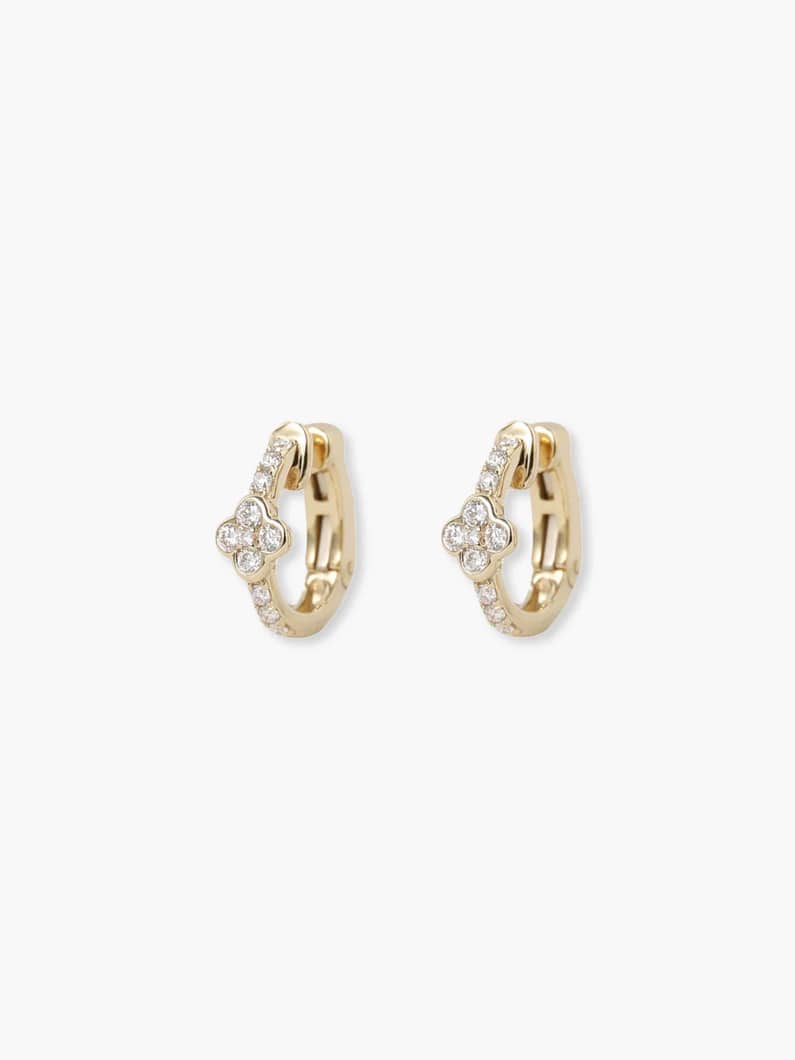 Trefle Clip Earrings 詳細画像 yellow gold 1