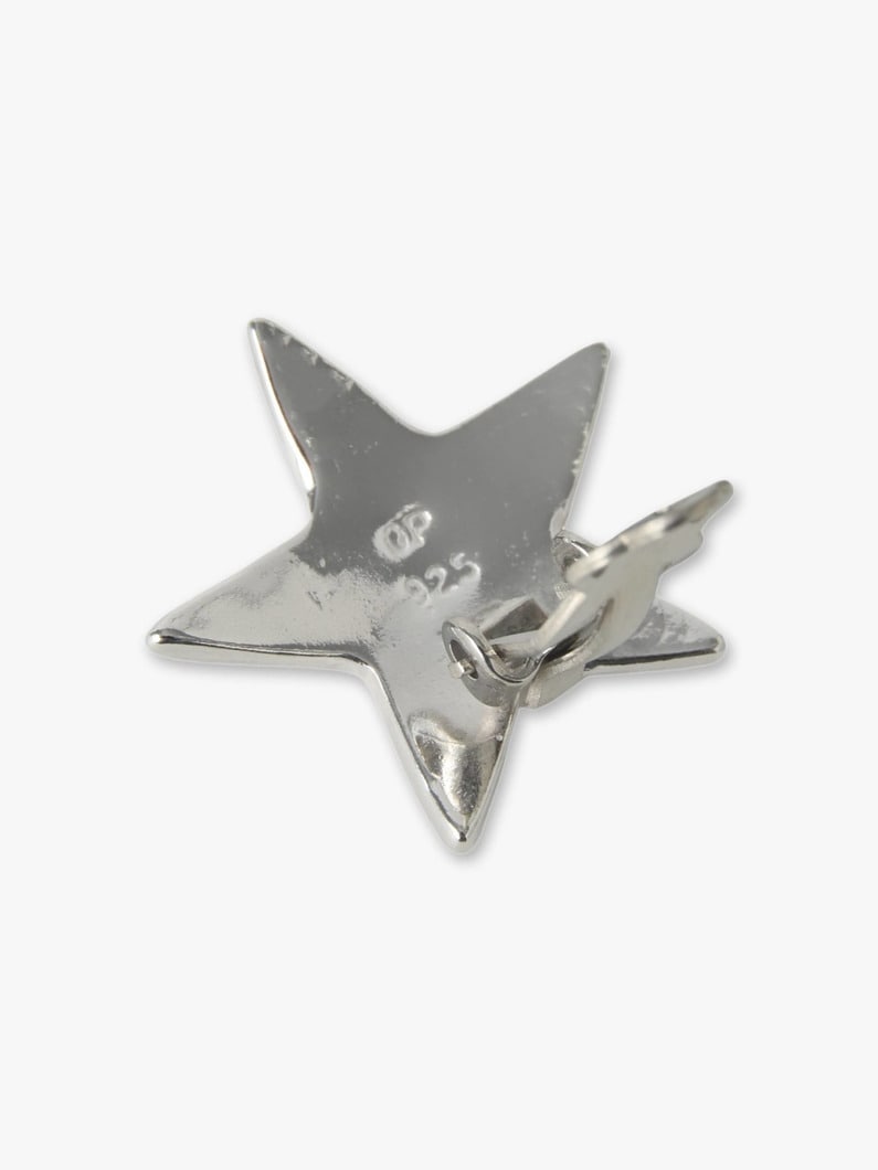 Star Clip Earrings  詳細画像 silver 2