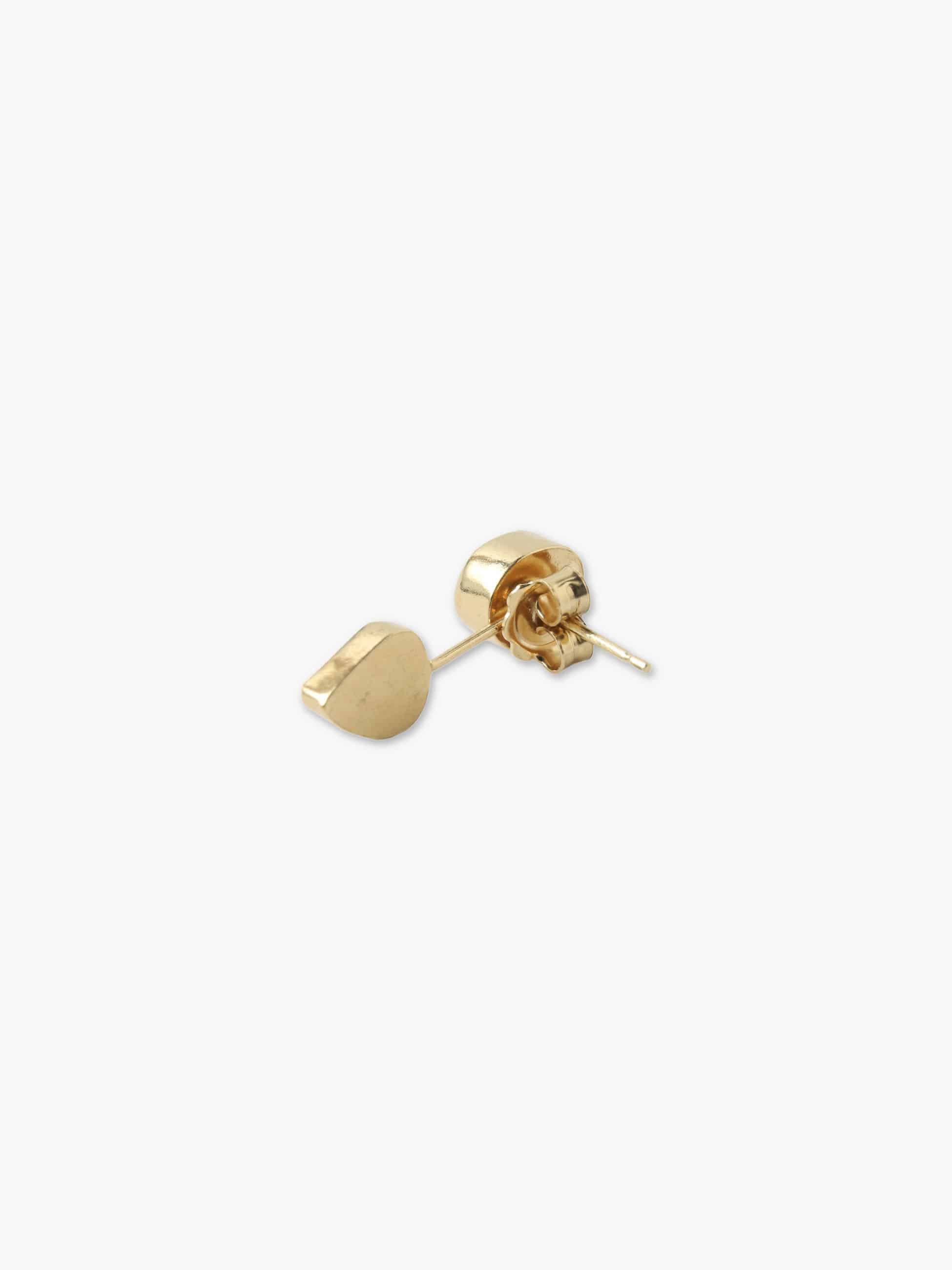 Detachable Drop Pierced Earrings (shell＆leaf)｜GRAINNE MORTON