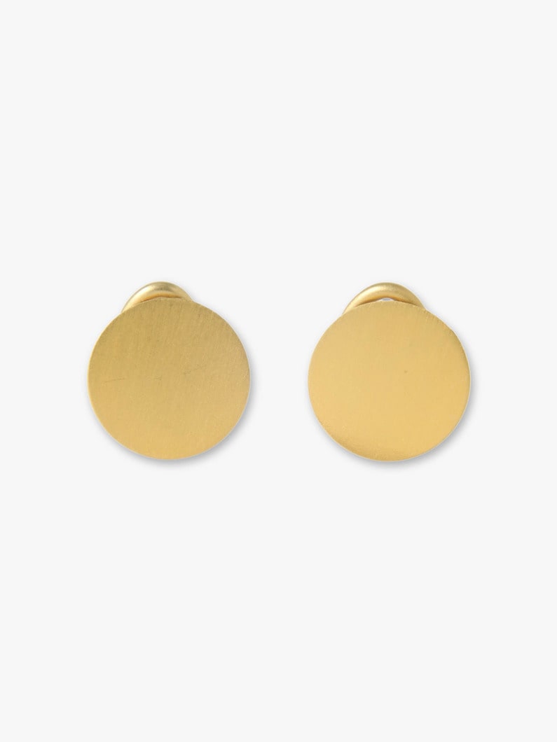 Dot Clip Earrings 詳細画像 gold 4