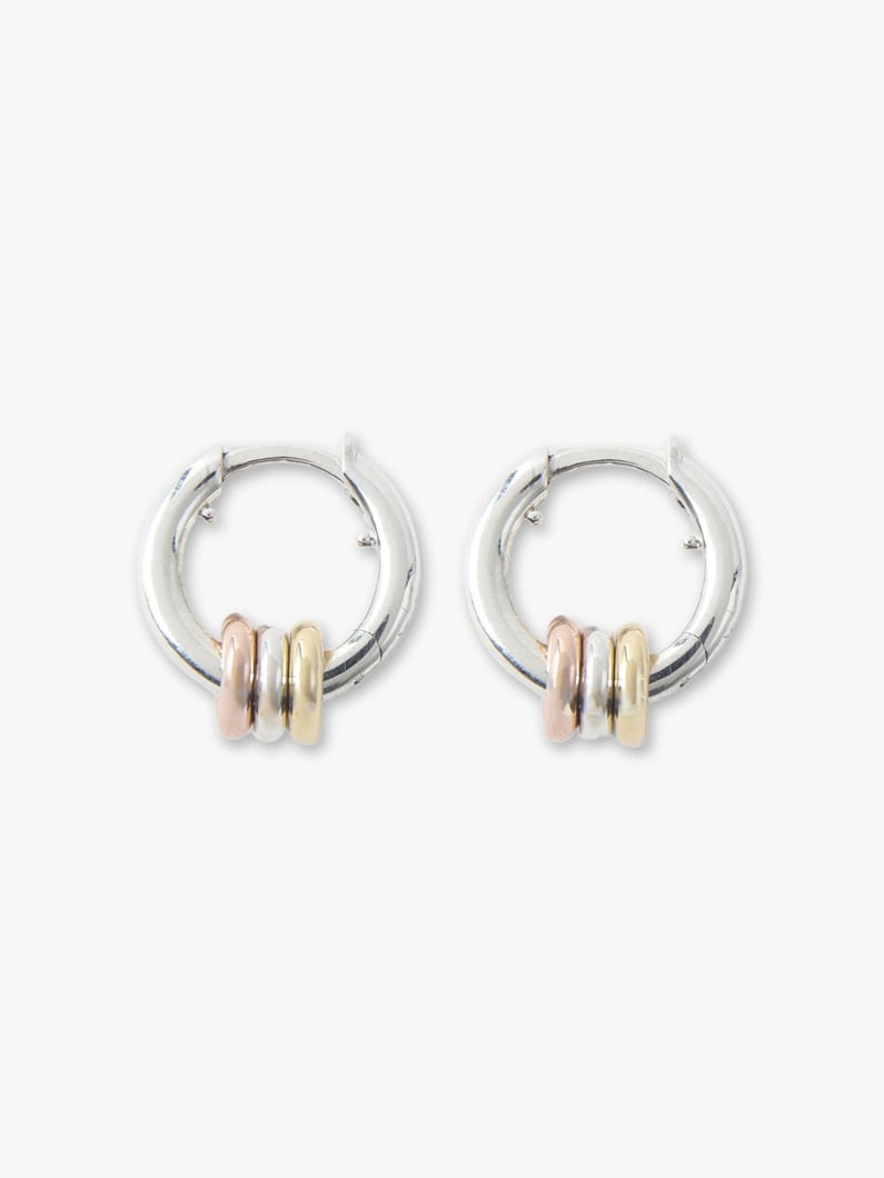 Nevine Hoop Pierced Earrings | ピアス 詳細画像 other 1