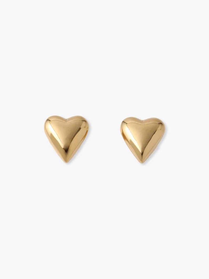 Baby Heart Pierced Earrings (gold) 詳細画像 gold 1