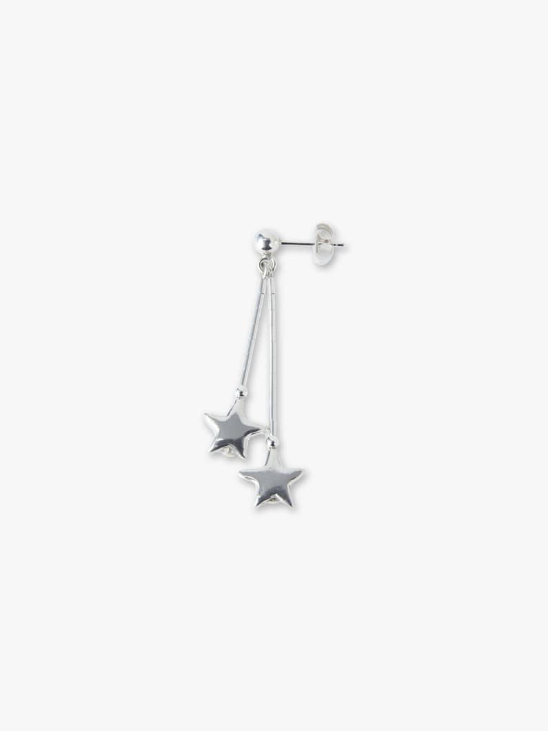 Star Silver Pierced Earrings | ピアス 詳細画像 silver 1